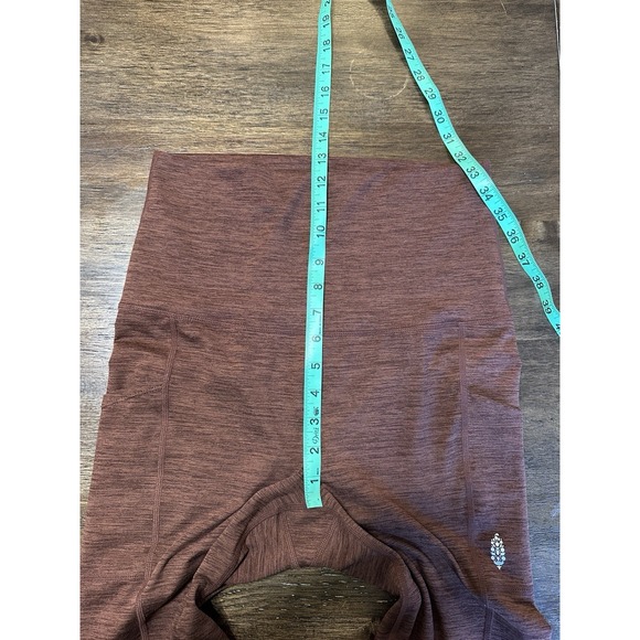 Free People FP Movement Women's S Zen Again Heather Flare Pants Leggings Tight - Picture 10 of 13